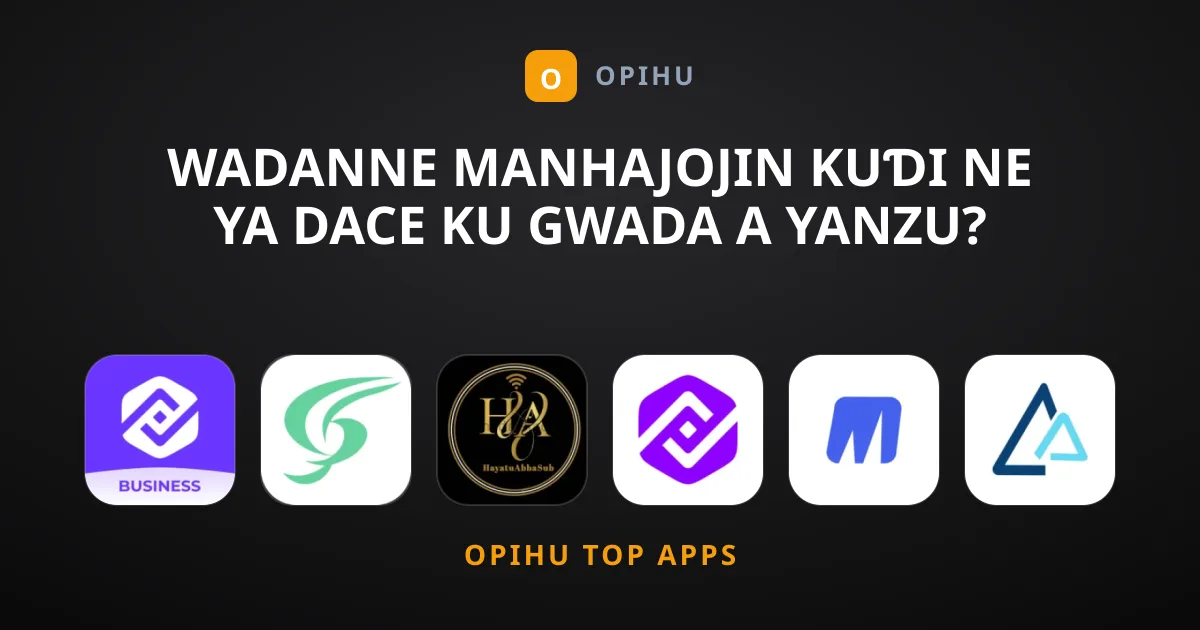 Wadanne Manhajojin Kuɗi Ne Ya Dace Ku Gwada A Yanzu?